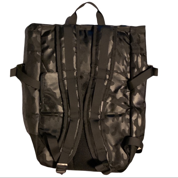 Steve Madden Camouflage Rolltop Backpack - Picture 2 of 5